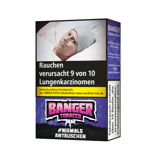 Banger Tobacco #Niemals Antäuschen 25g