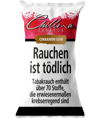 Chillma Tobacco - Cinnamon Gum 20g