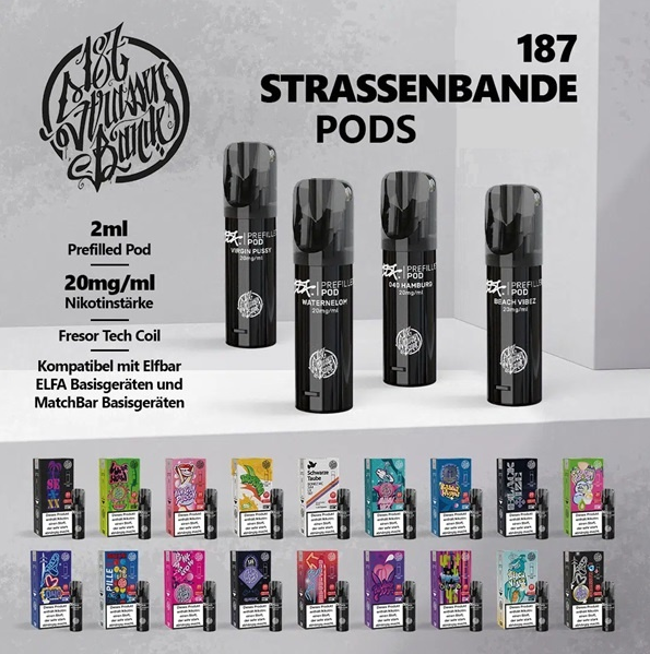 187 Straßenbande Pods | Wähle deine Sorte aus