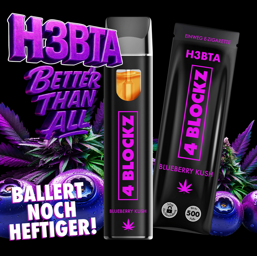 4 Blockz H3BTA | Wähle deine Sorte aus