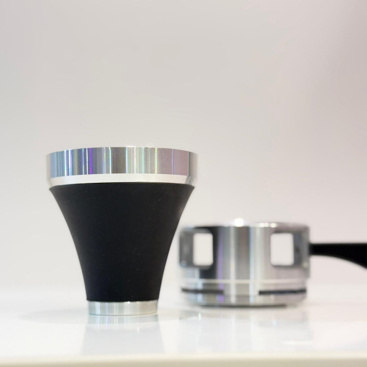 Premium Shisha Kopf Setup – Aluminium Heat Management System mit Silikonkopf