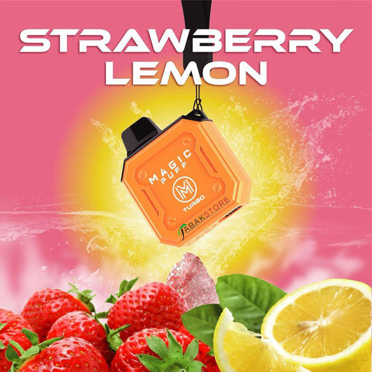 Magic Puff Turbo - Strawberry Lemon