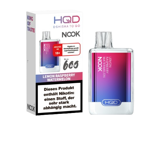 HQD Nook - Lemon Raspberry Watermelon