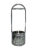 Kohlekorb Silber -M-