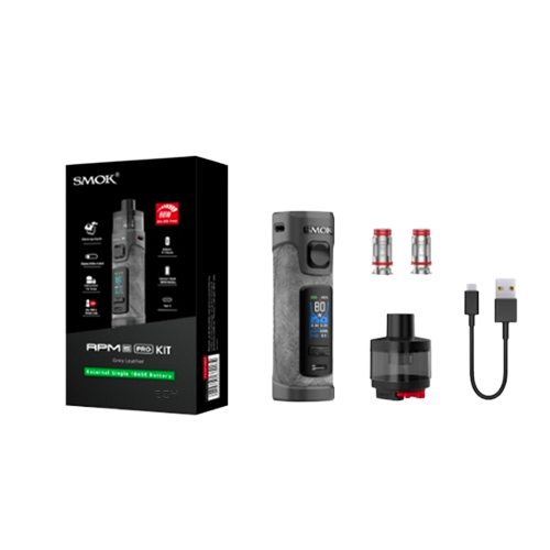 SMOK RPM 5 Pro Pod Kit grey-leather