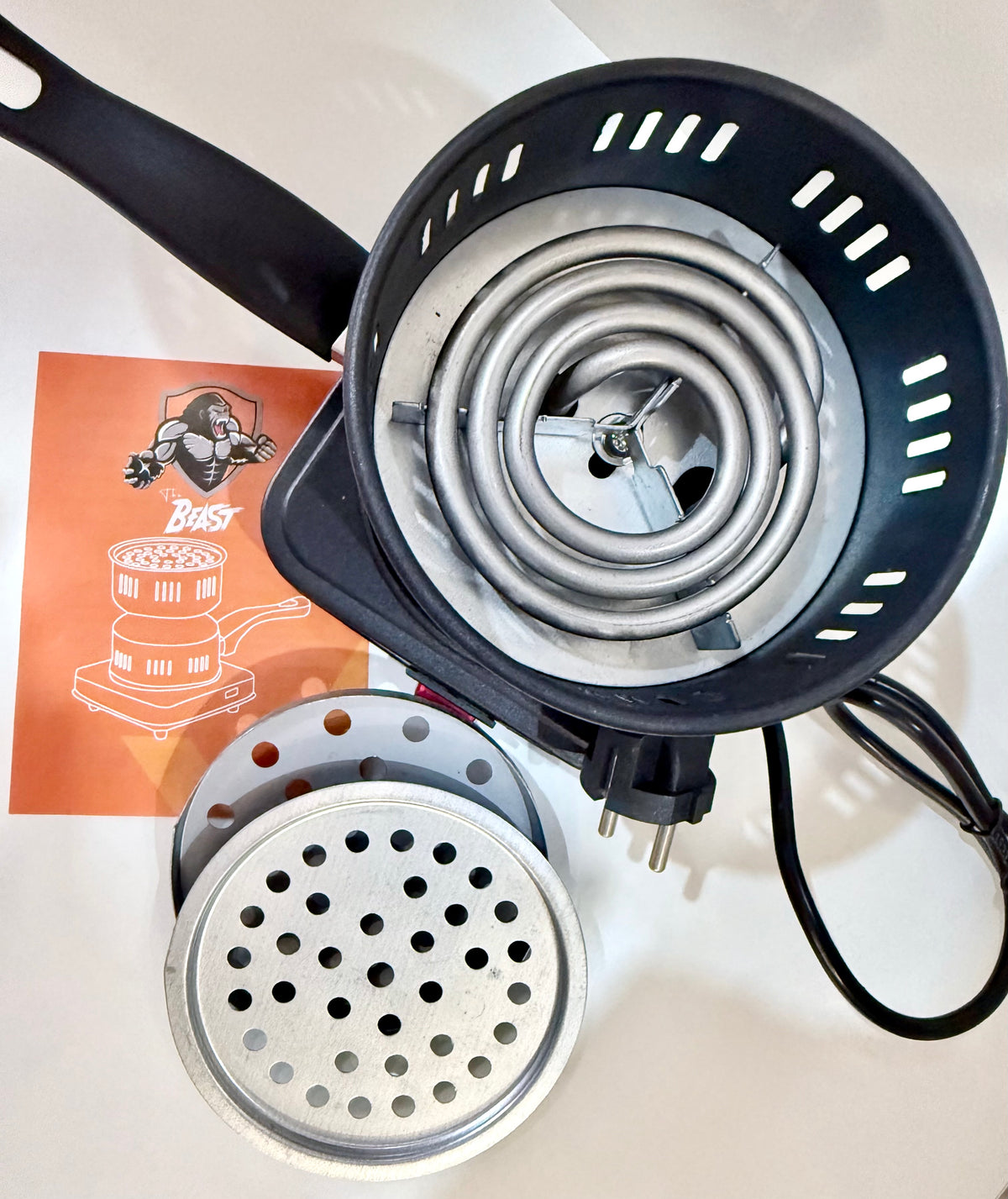 The Beast - Hot Plate | 500W Elektrischer Kohleanzünder