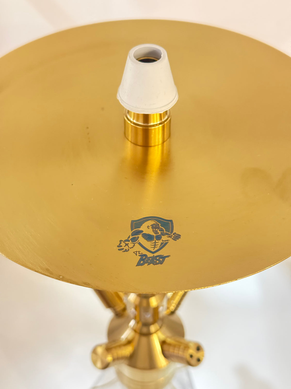 The Beast Wasserpfeife - Gold Diamond im Set