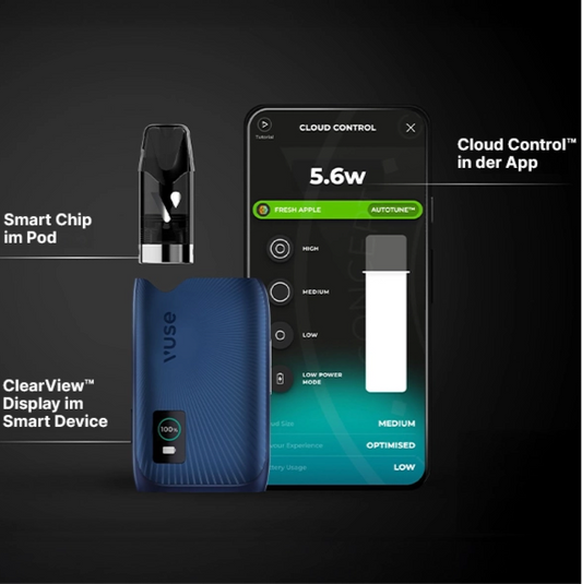 Vuse Ultra Smart Device Kit - Bundle mit Pods
