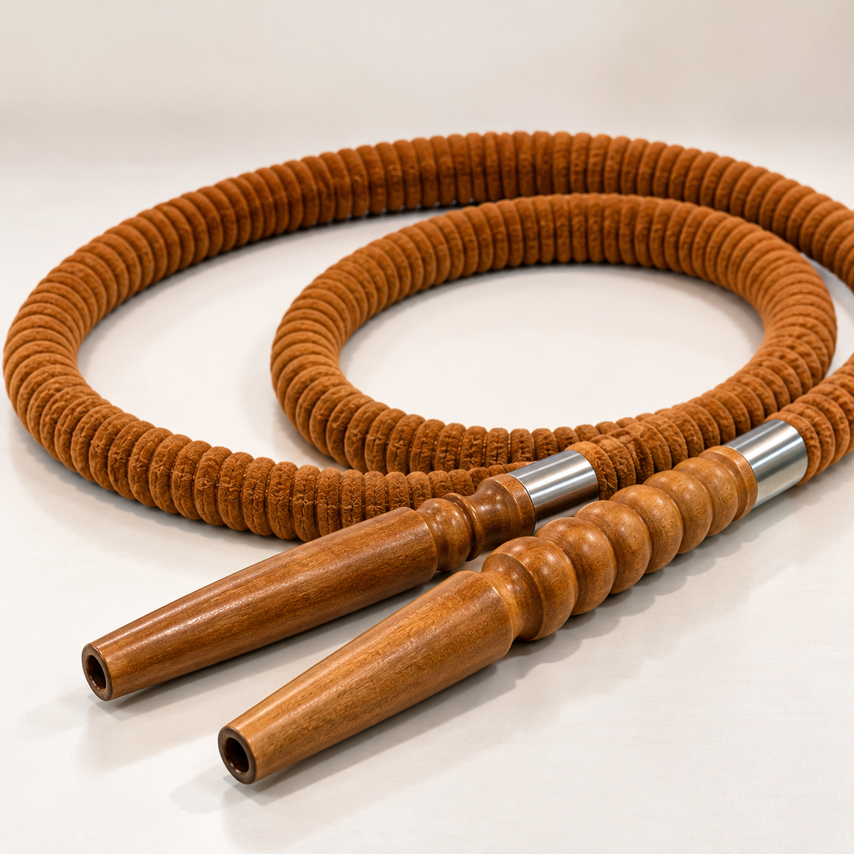 Kuschel Shisha-Schlauch mit Holzmundstück
