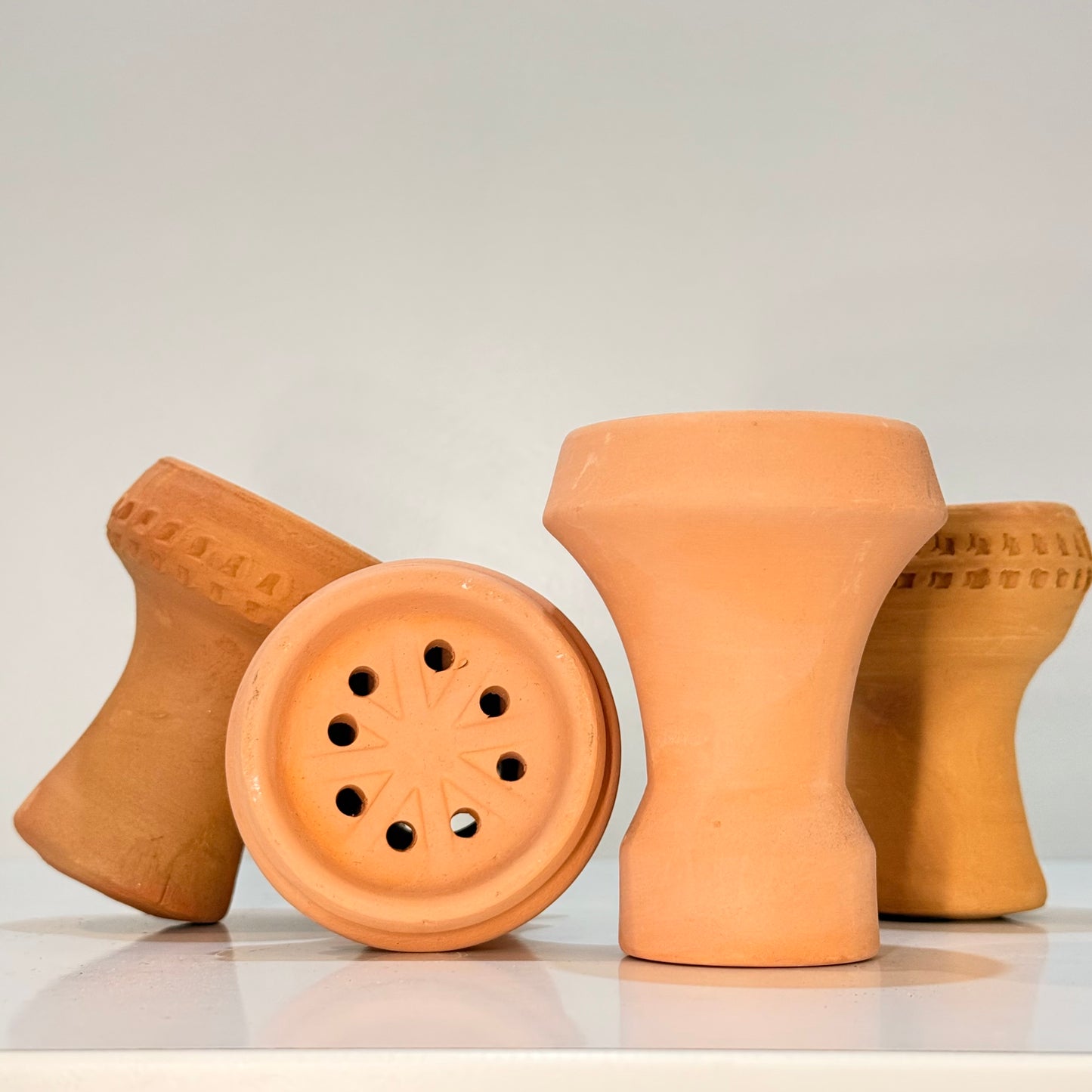 Shisha Kopf aus Ton – Handgefertigte Qualität