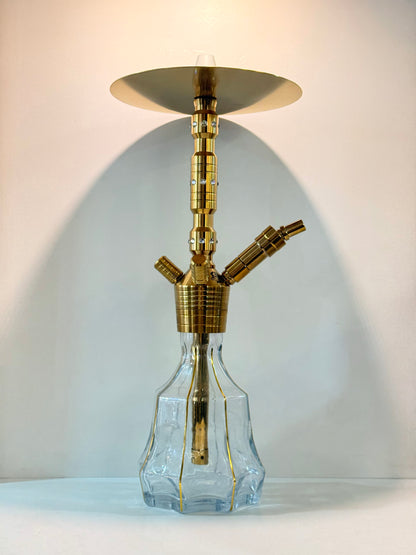 The Beast Wasserpfeife - Gold Diamond im Set