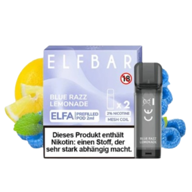 ELFA Pods by Elfbar - Blue Razz Lemonade (2er Packung)