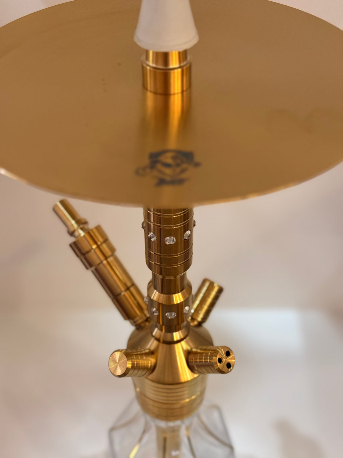 The Beast Wasserpfeife - Gold Diamond im Set
