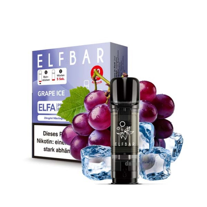 ELFA Pods by Elfbar - Grape Ice (2er Packung)