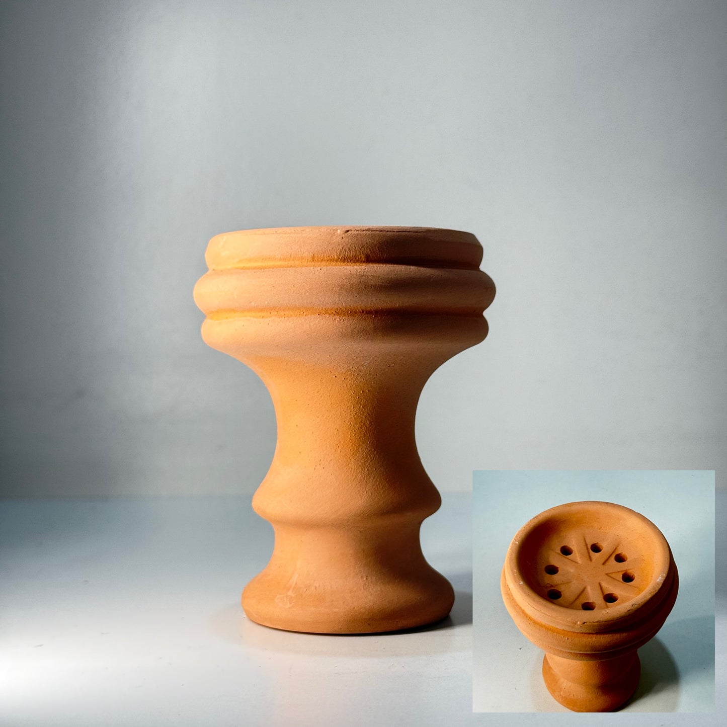 Shisha Kopf aus Ton – Handgefertigte Qualität