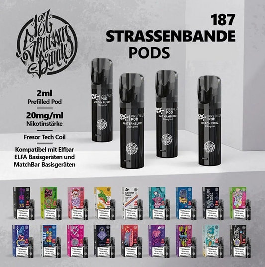 187 Straßenbande Pods | Wähle deine Sorte aus