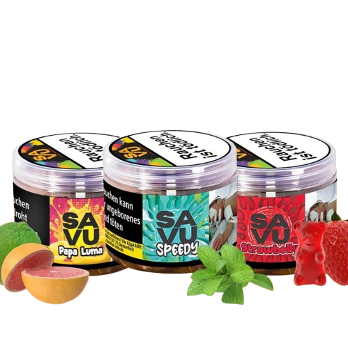 Savu Premium Tobacco 200g | Wähle deine Sorte aus