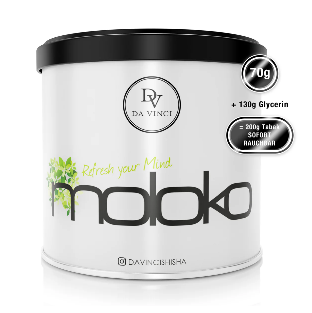 Da Vinci Pfeifentabak - Moloko  70g