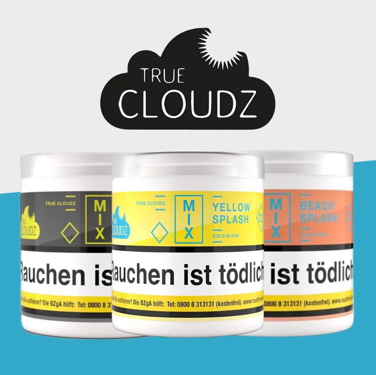 True Cloudz Mix - Dry Base mit Aroma 65g | Wähle deine Sorte aus