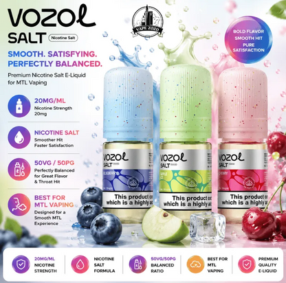 Vozol Salt & Nic Prime 20mg/ml | Wähle deine Sorten aus