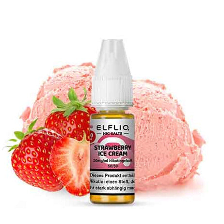 ELFLIQ by Elfbar - Nikotinsalze - Strawberry Ice Cream
