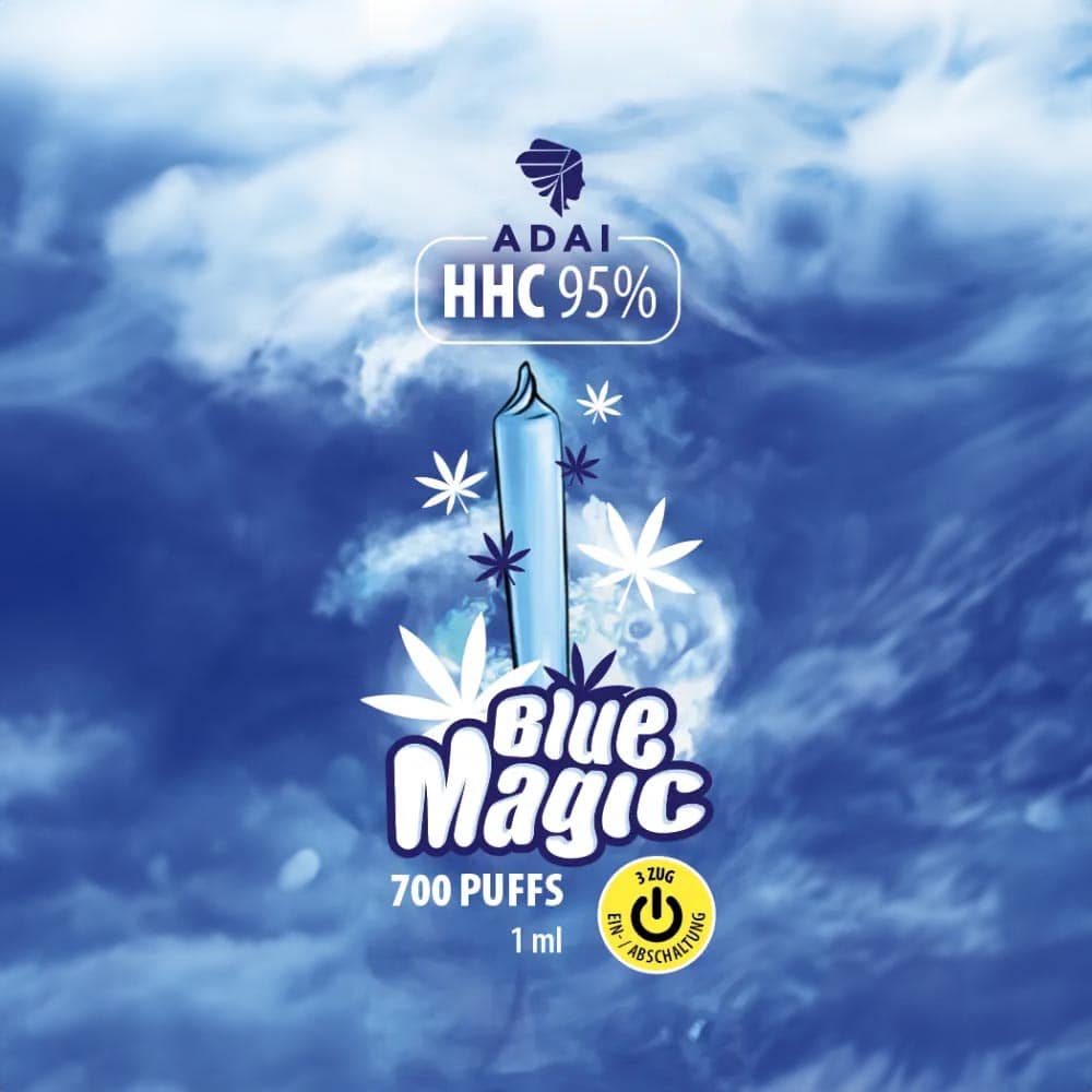 ADAI HHC Vape - Blue Magic 1ml