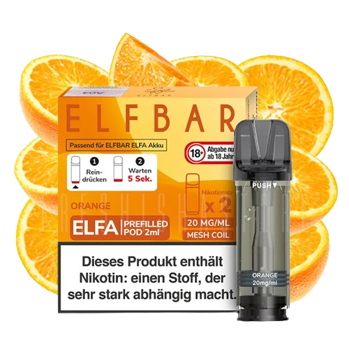 ELFA Pods by Elfbar - Orange (2er Packung)