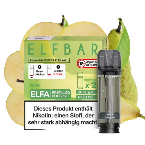 ELFA Pods by Elfbar - Pear (2er Packung)