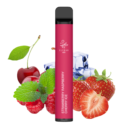 Elfbar Vape - Strawberry Raspberry Cherry Ice