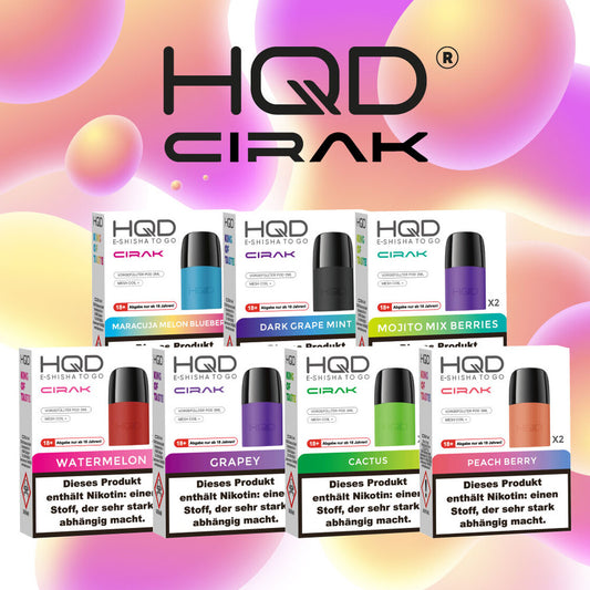 HQD Cirak Pods (2er Pack)  - Wähle deine Sorte aus