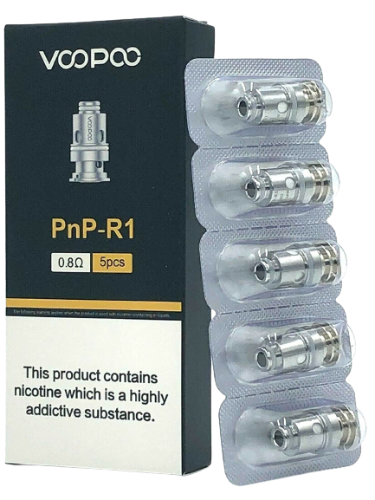 Voopoo PnP-R1 Coil 0,8 Ohm (5er Packung)