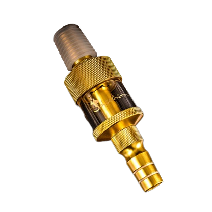 Dschinni Molassefänger Gold (Mit Adapter Ultra Grip/Schliffadapter 18.8)