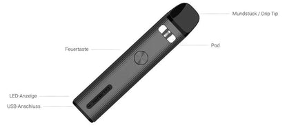 Uwell Caliburn G2 Kit - carbon black