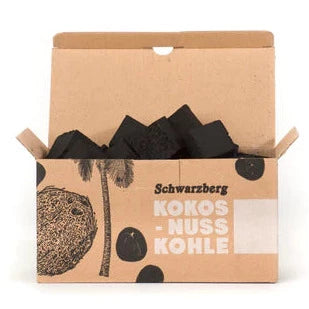 Schwarzberg Kokosnusskohle - 27mm 1kg
