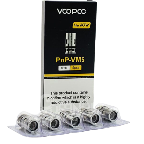 Voopoo PnP-VM5 Coil 0,2 Ohm (5er Packung)