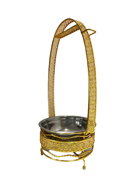 Kohlekorb Gold
