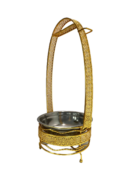 Kohlekorb Gold