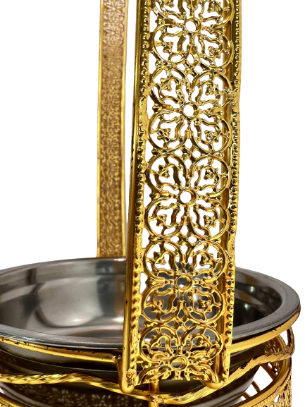 Kohlekorb Gold