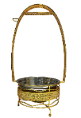 Kohlekorb Gold