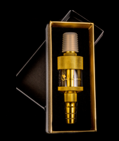 Dschinni Molassefänger Gold (Mit Adapter Ultra Grip/Schliffadapter 18.8)