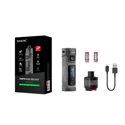 SMOK RPM 5 Pro Pod Kit grey-leather